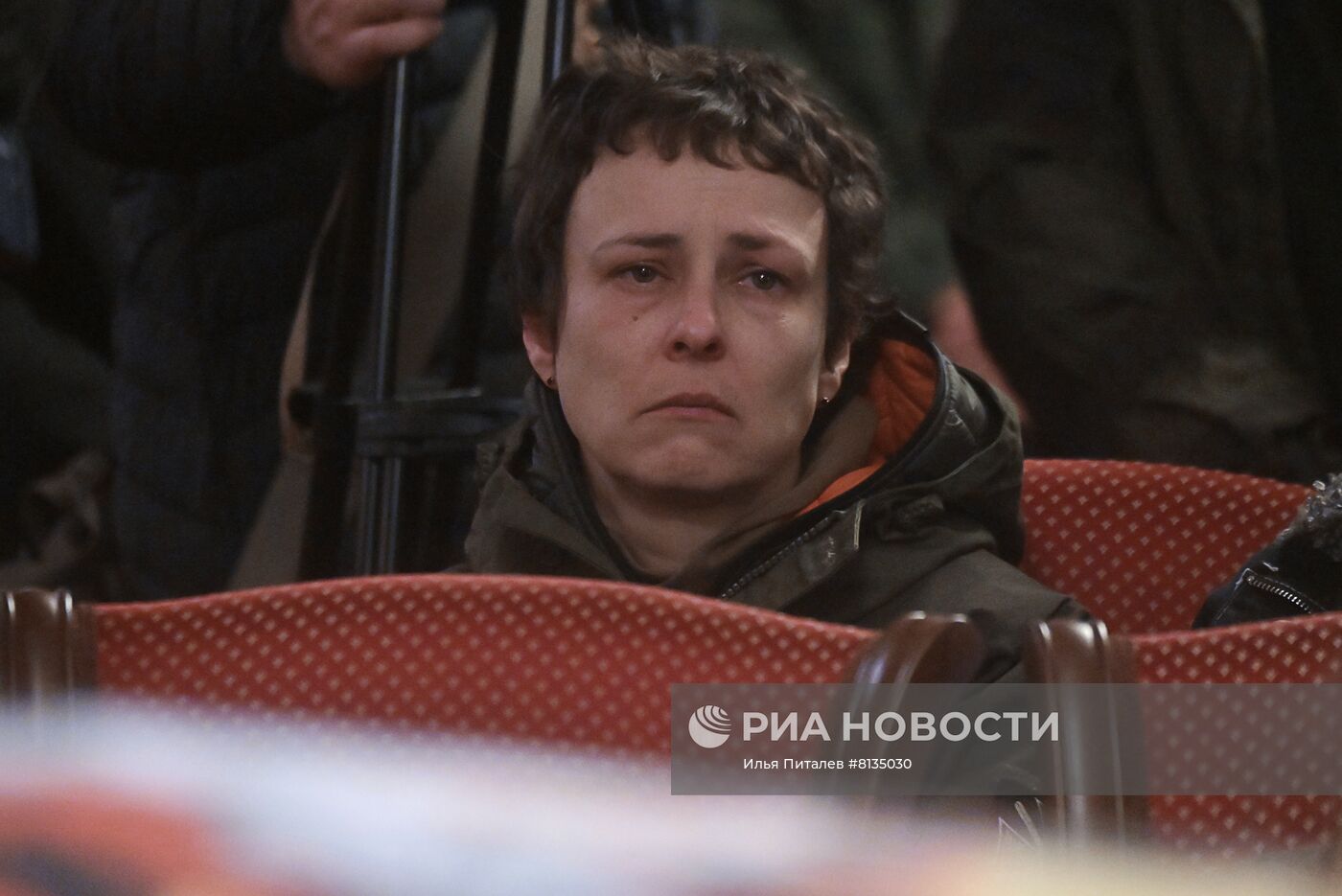 Прощание с командиром батальона "Спарта" В. Жогой в Донецке