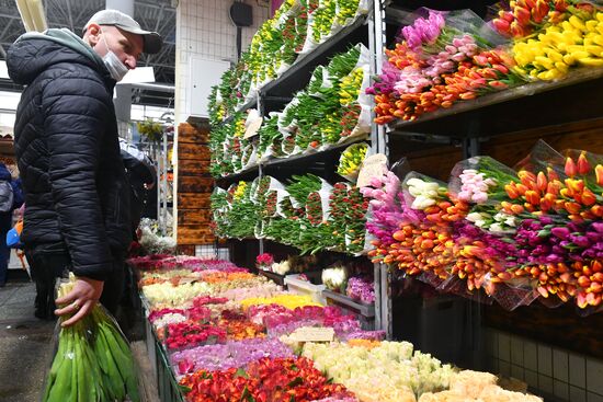 Цветы на рынках москвы