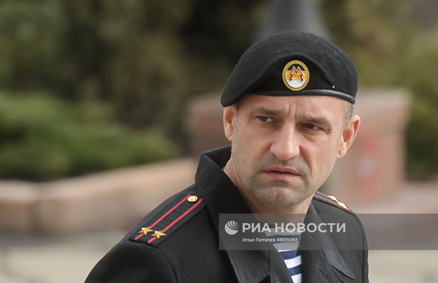 Прощание с командиром батальона "Спарта" В. Жогой в Донецке