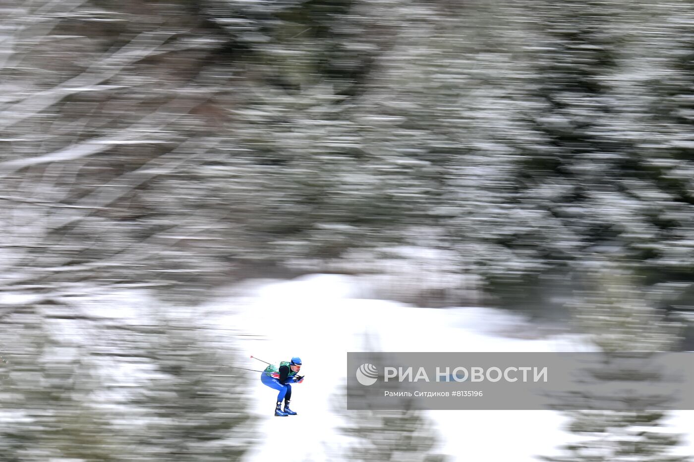 Лыжные гонки. Деминский марафон. Масс-старт