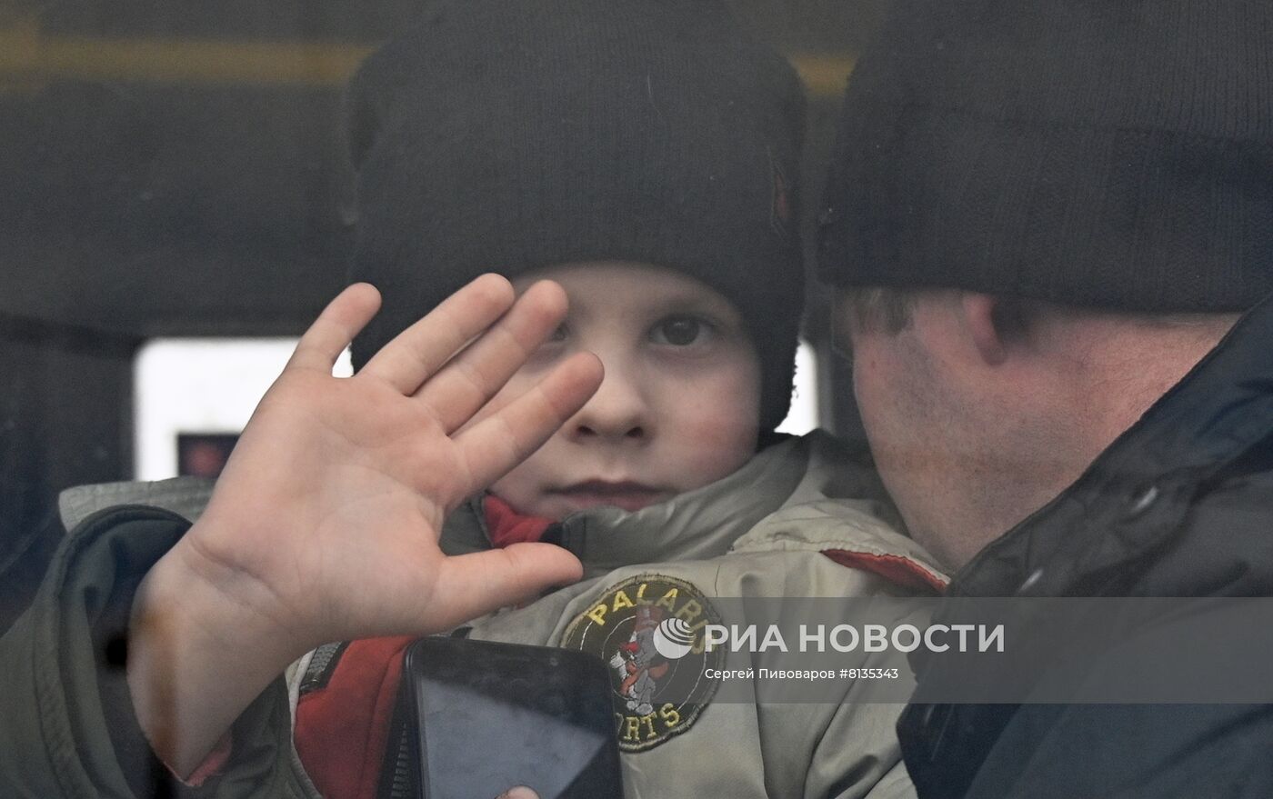 Беженцы из Украины прибыли в РФ