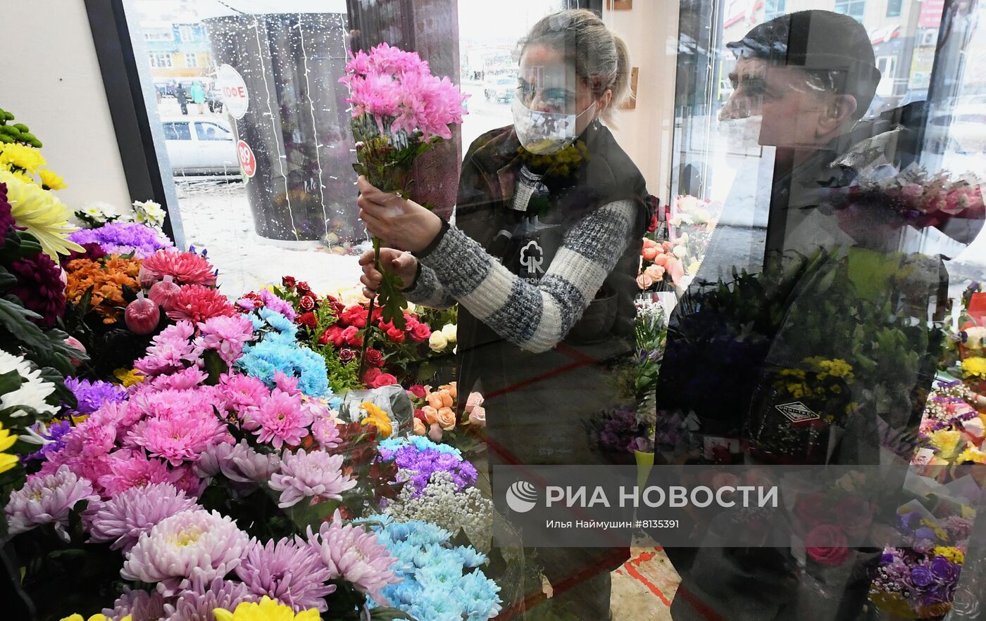 Подготовка к 8 Марта в Красноярском крае