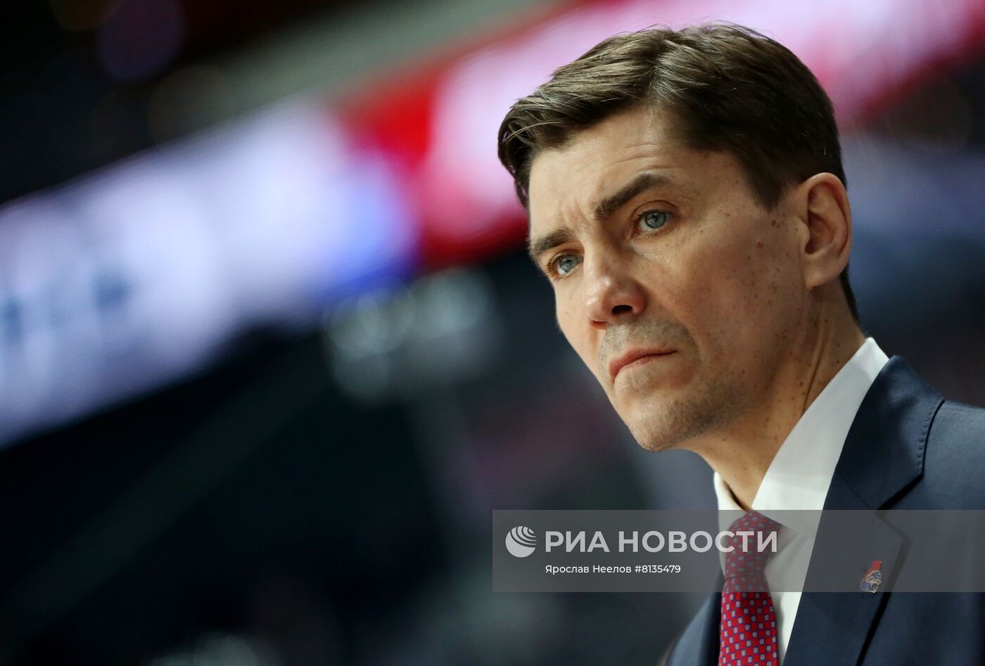 Хоккей. КХЛ. Матч "Локомотив" - ЦСКА