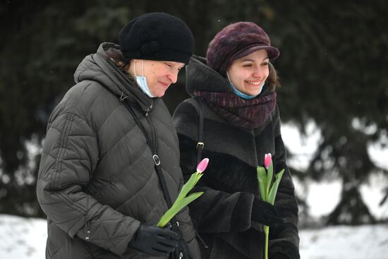 Международный женский день в России 