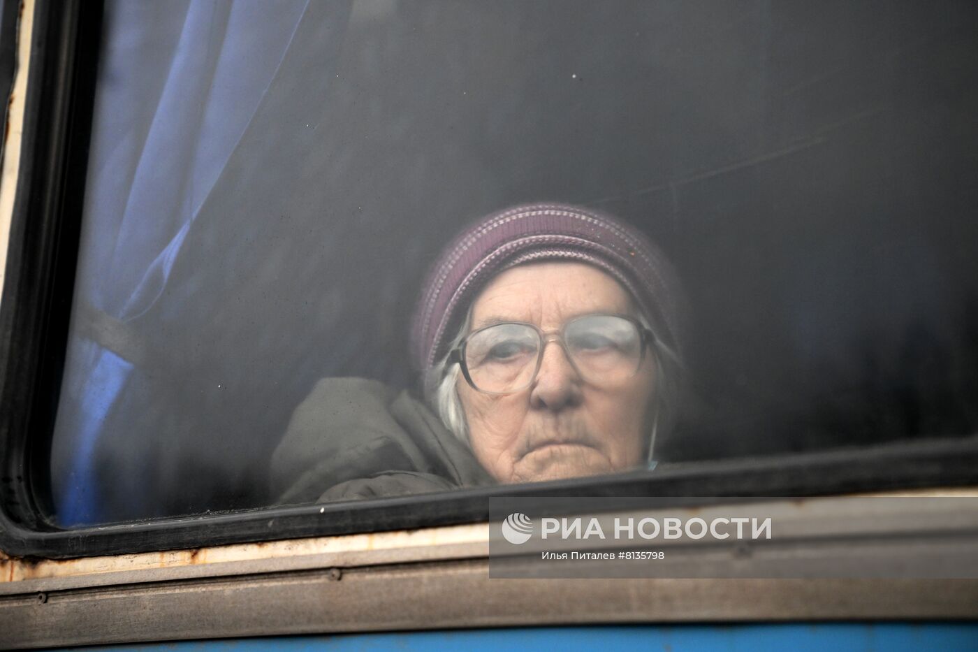 Эвакуация жителей Горловки