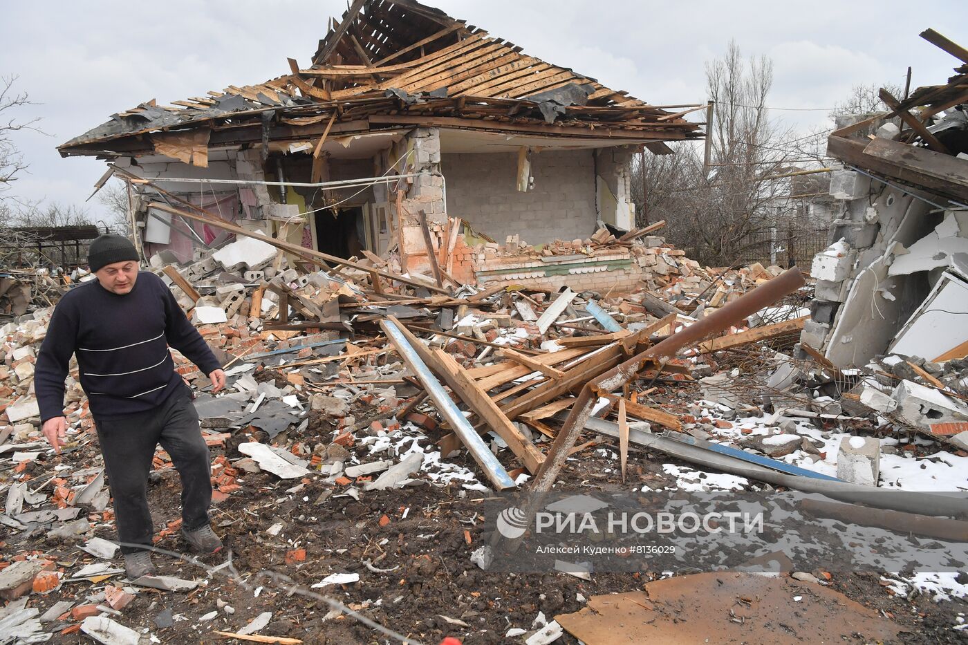 Жизнь в освобожденных селах ДНР
