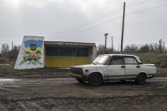 Освобожденное село Крымское в ЛНР