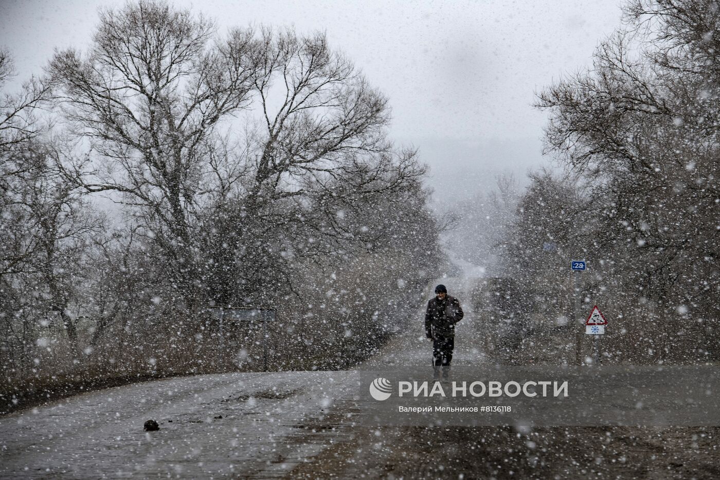 Освобожденное село Крымское в ЛНР