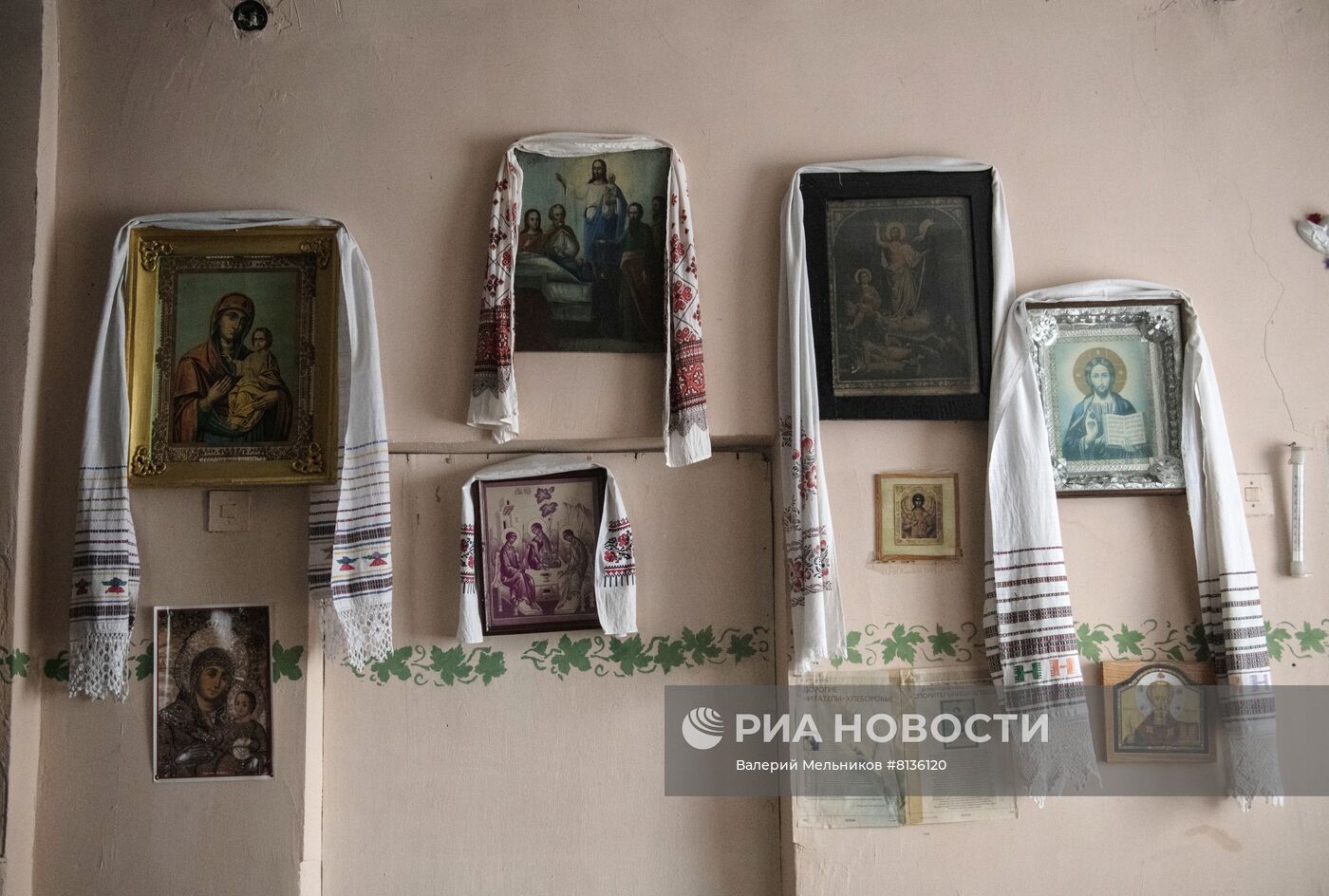 Освобожденное село Крымское в ЛНР