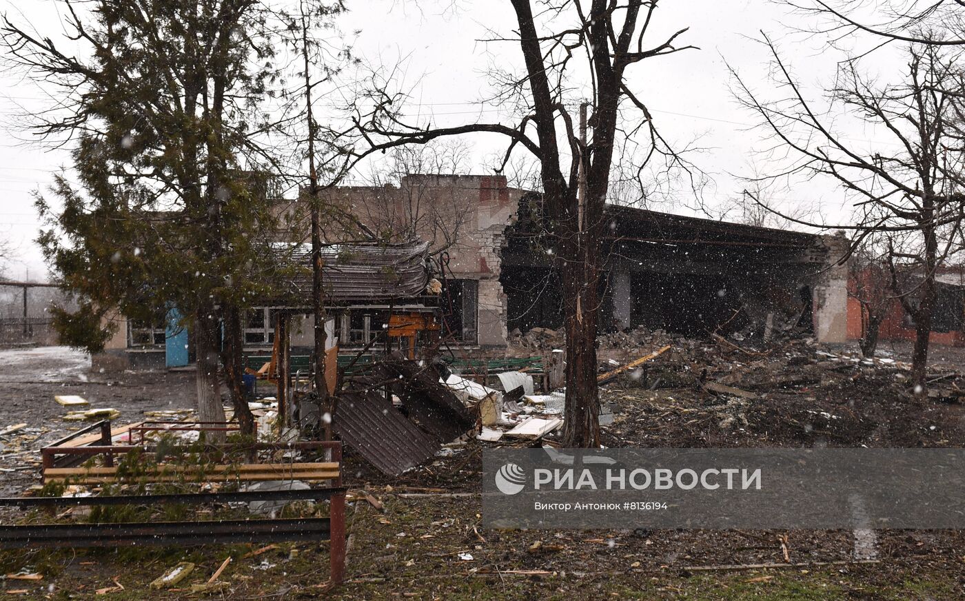 Жизнь в освобожденных селах ДНР