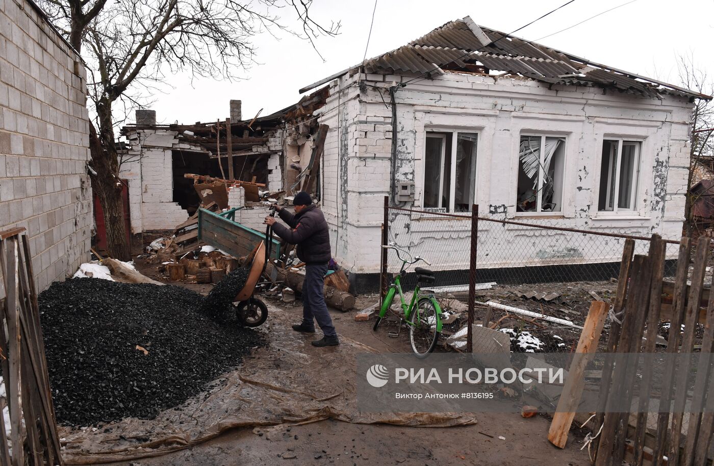 Жизнь в освобожденных селах ДНР