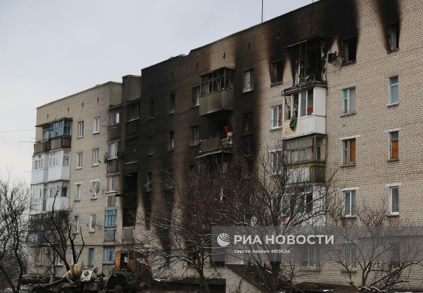 Освобожденный поселок Донское в ДНР