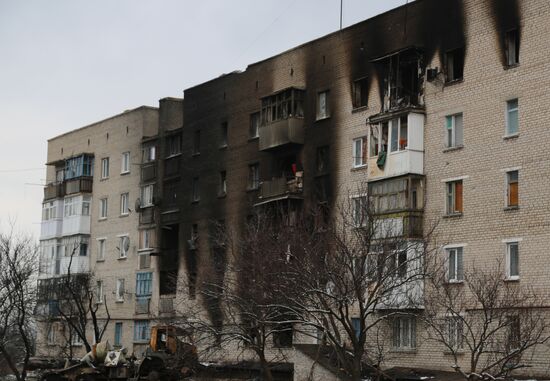 Освобожденный поселок Донское в ДНР