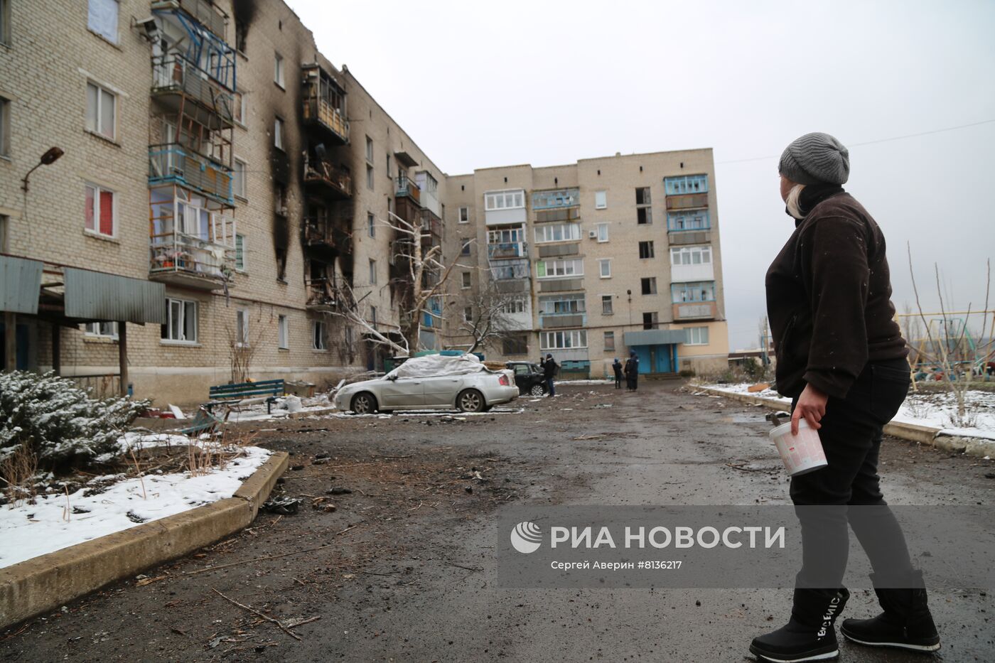 Освобожденный поселок Донское в ДНР