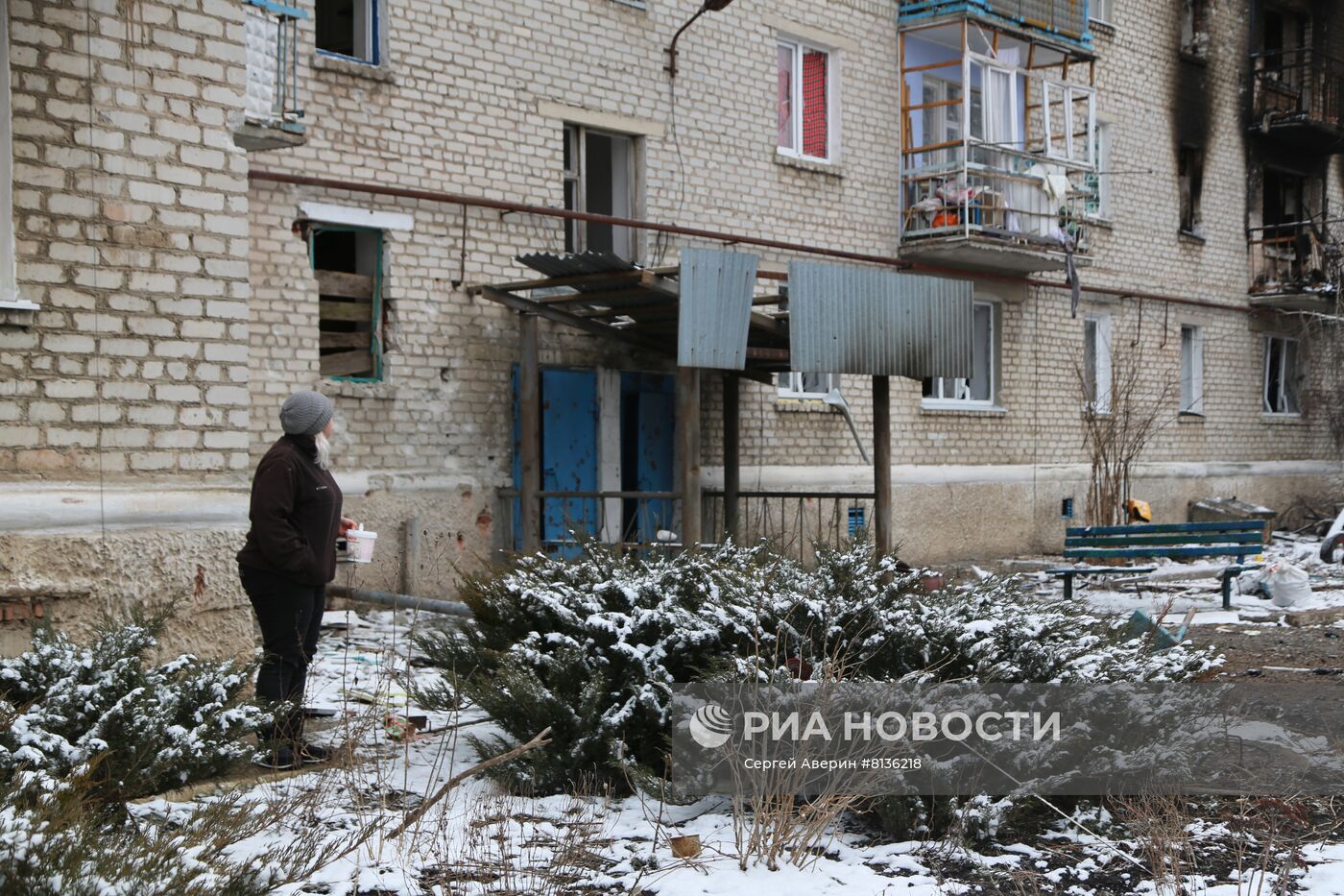 Освобожденный поселок Донское в ДНР