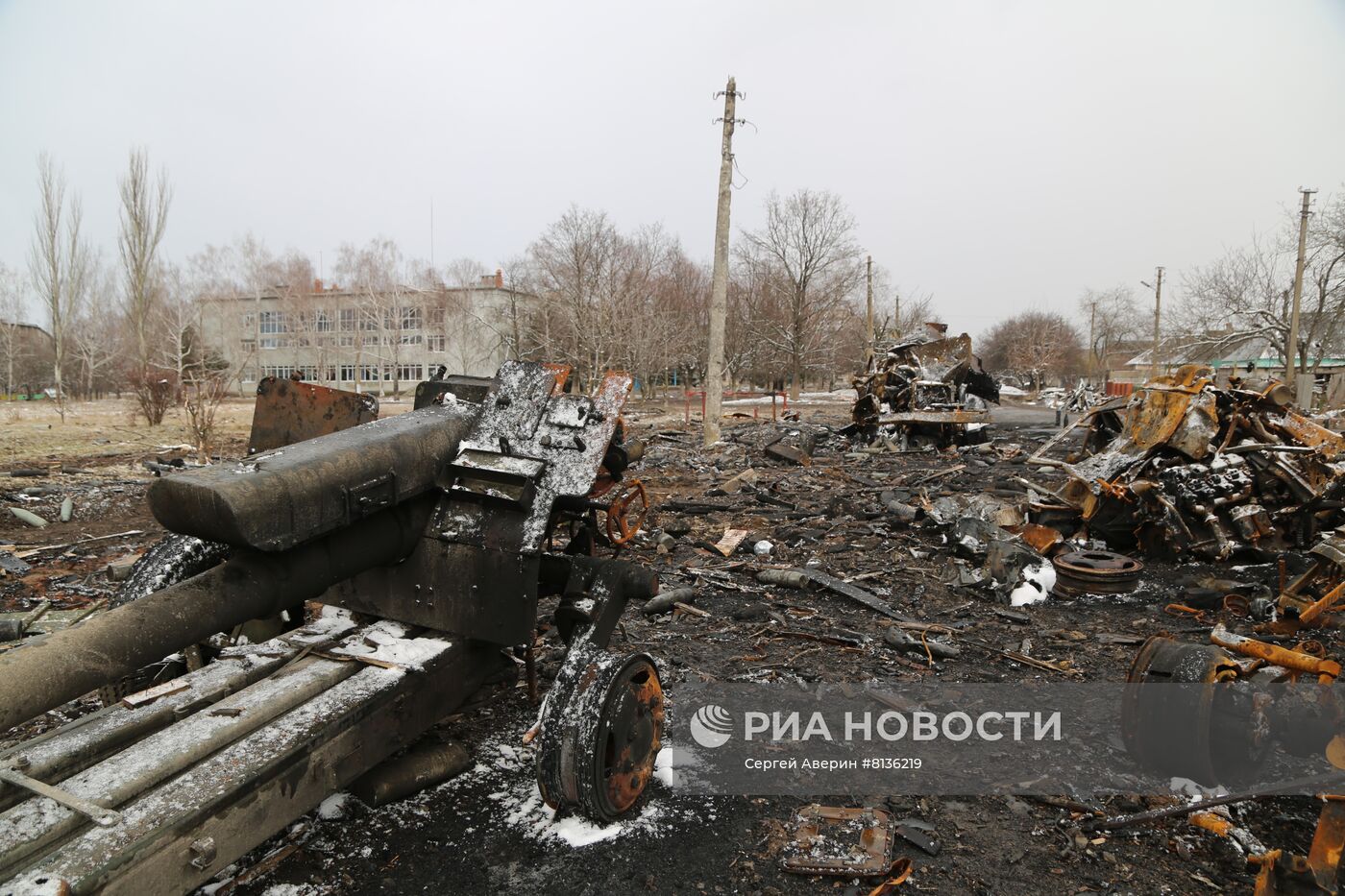 Освобожденный поселок Донское в ДНР