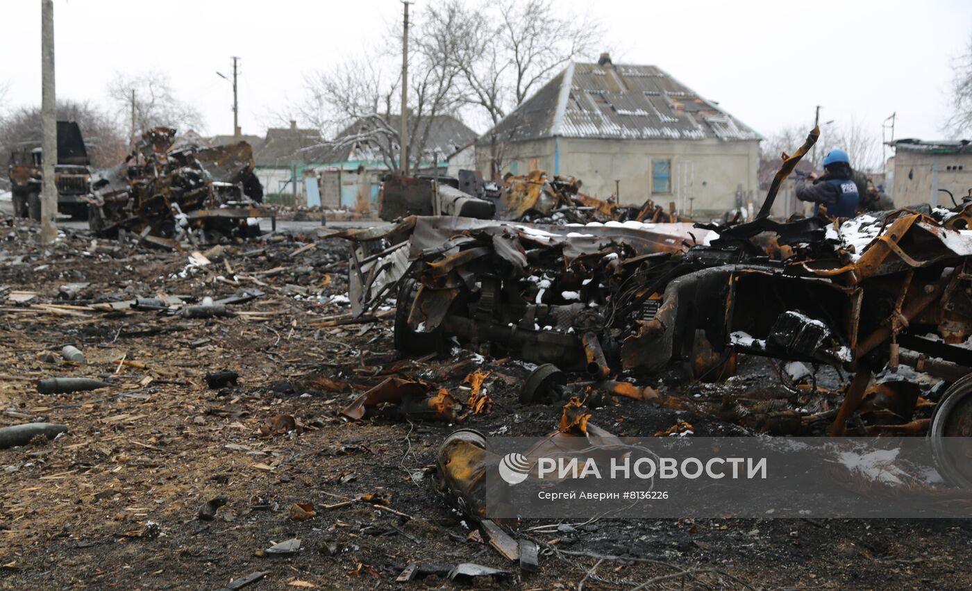 Освобожденный поселок Донское в ДНР