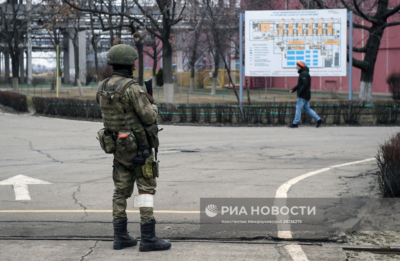 Запорожская АЭС находится под контролем российских военных