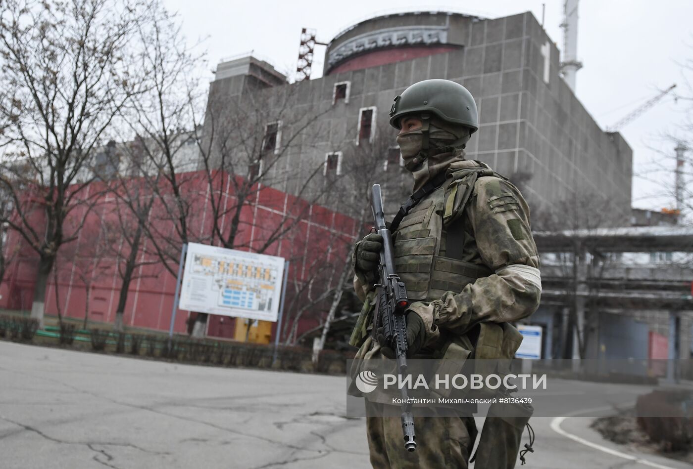Запорожская АЭС находится под контролем российских военных