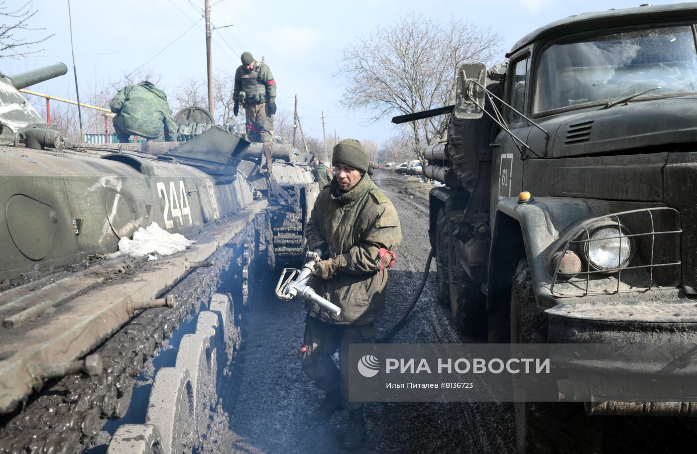 Освобожденное село Свободное в ДНР