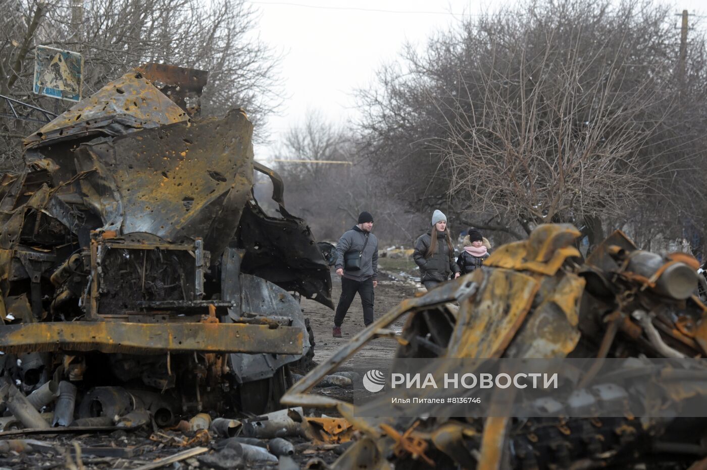 Освобожденный поселок Донское в ДНР