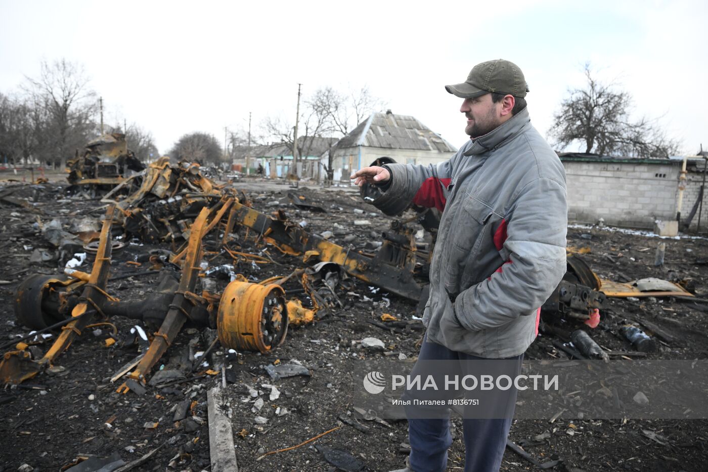 Освобожденный поселок Донское в ДНР