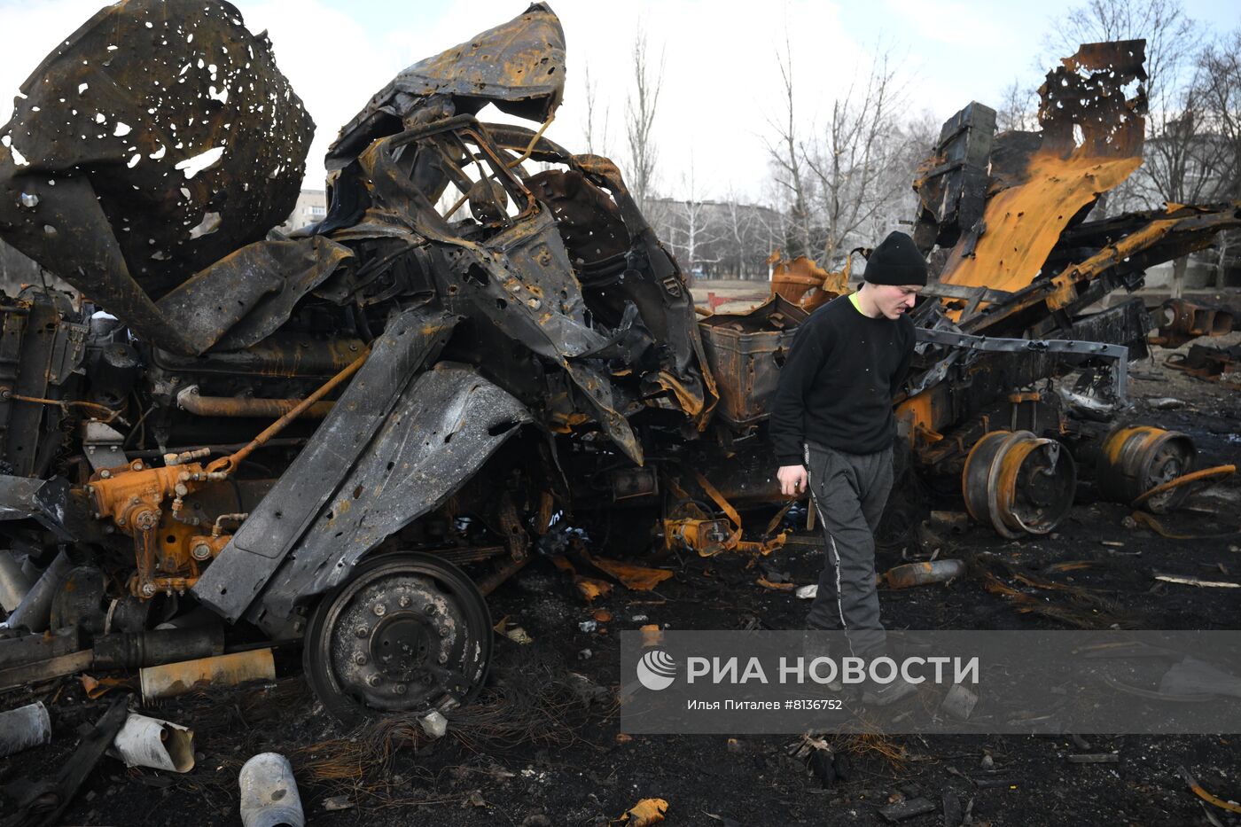 Освобожденный поселок Донское в ДНР