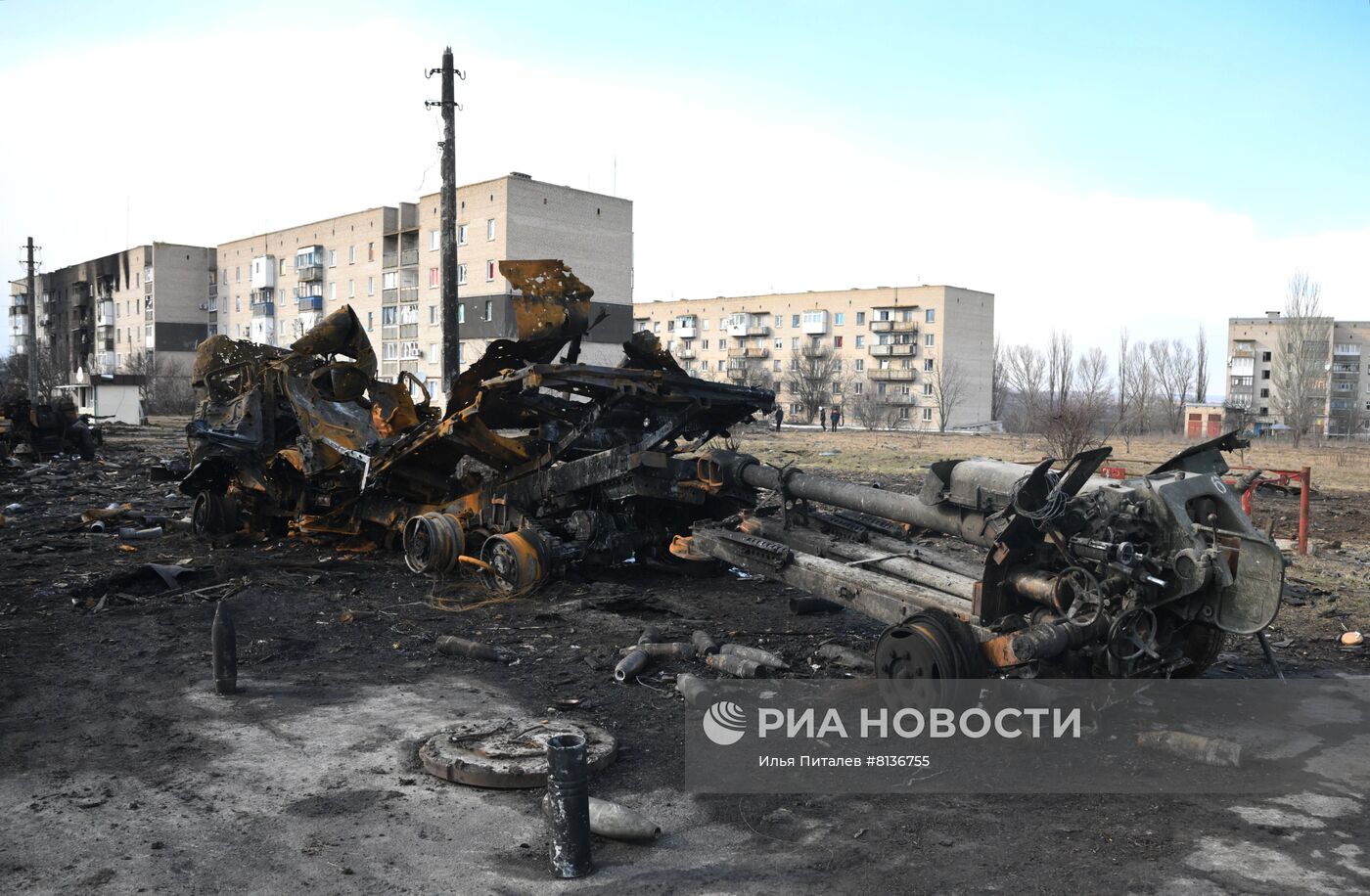 Освобожденный поселок Донское в ДНР