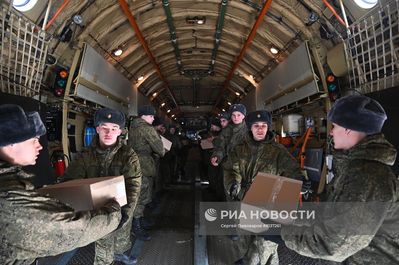 Отправка гуманитарной помощи для жителей Запорожской области