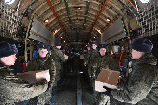 Отправка гуманитарной помощи для жителей Запорожской области