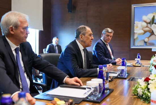 Встречи С. Лаврова на полях дипломатического форума в Анталье