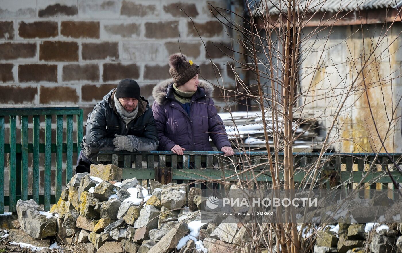 Освобожденное село Новотроицкое в ДНР