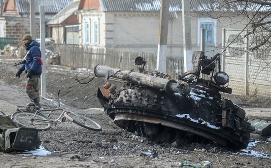 Освобожденное село Новотроицкое в ДНР