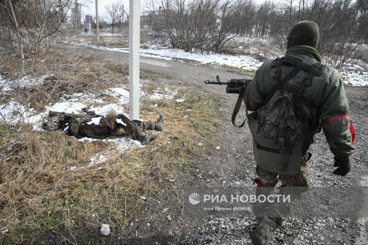 Освобожденное село Новотроицкое в ДНР