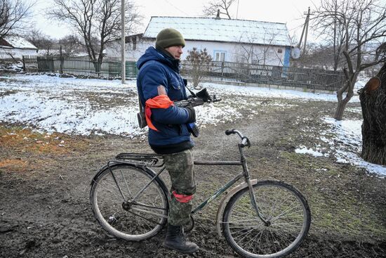 Освобожденное село Новотроицкое в ДНР