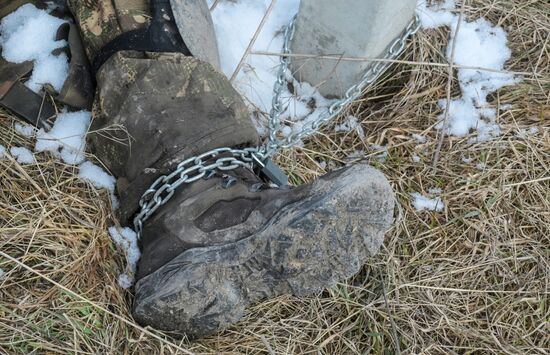 Освобожденное село Новотроицкое в ДНР