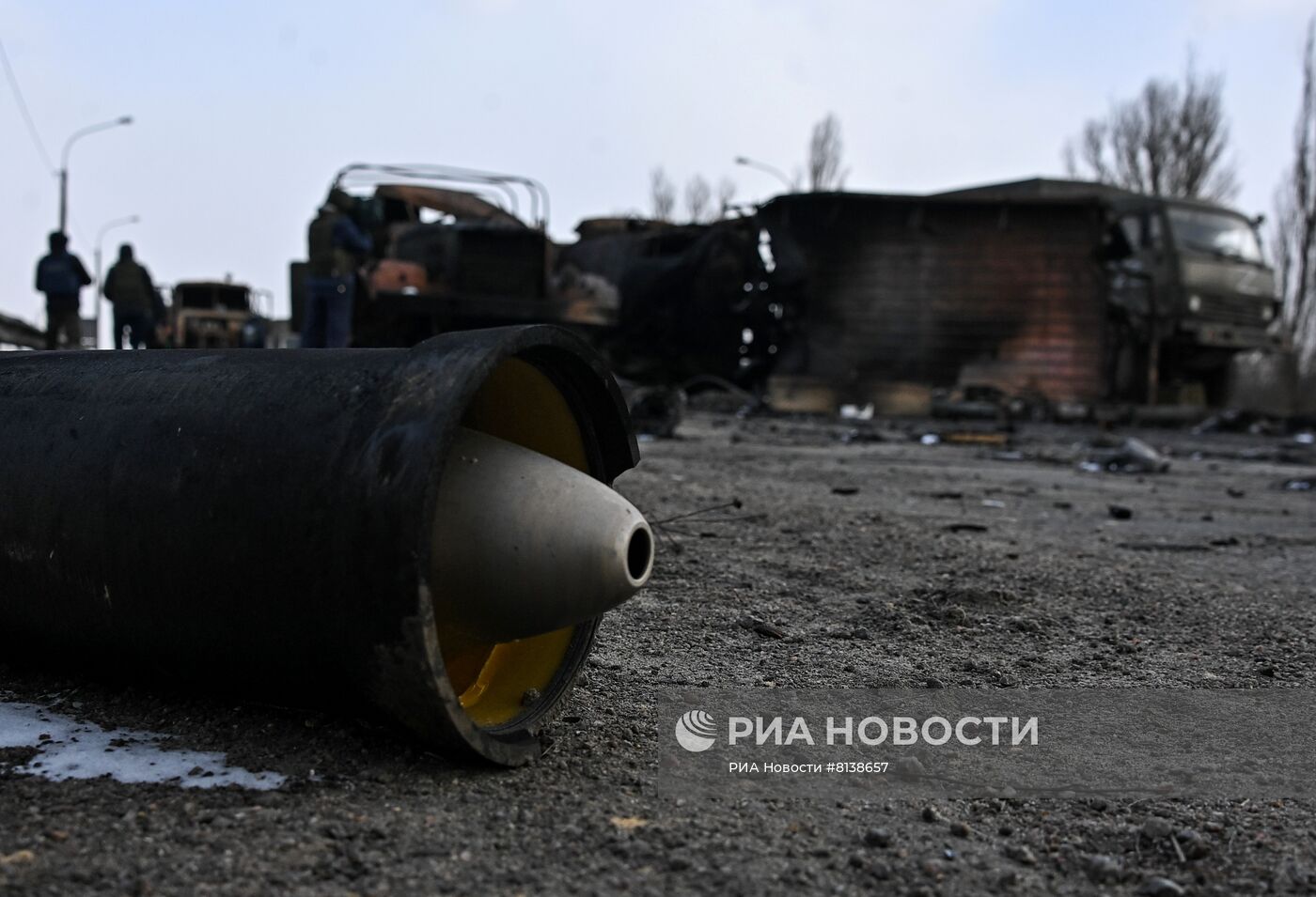 Уничтоженная военная техника ВСУ в окрестностях Херсона