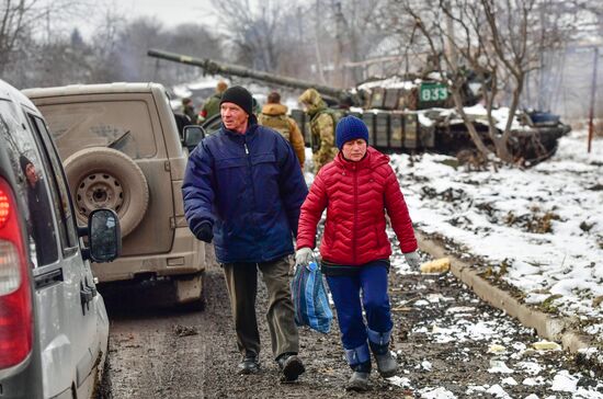 Войска ДНР взяли под контроль Волноваху