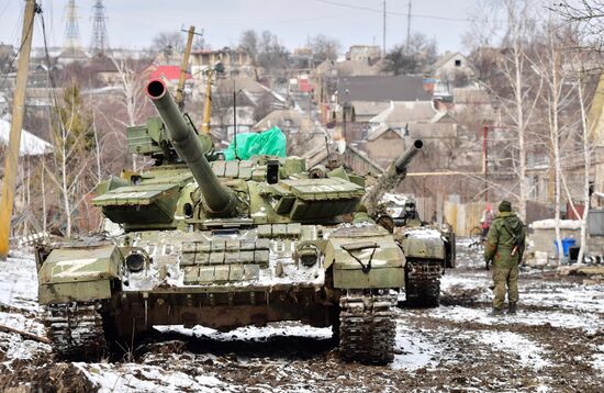 Войска ДНР взяли под контроль Волноваху