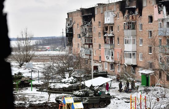 Войска ДНР взяли под контроль Волноваху