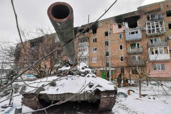 Войска ДНР взяли под контроль Волноваху