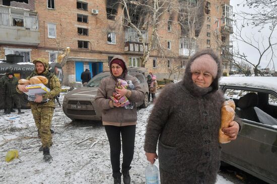 Войска ДНР взяли под контроль Волноваху