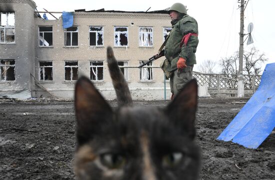 Войска ДНР взяли под контроль Волноваху