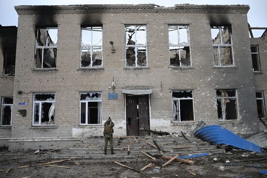 Войска ДНР взяли под контроль Волноваху