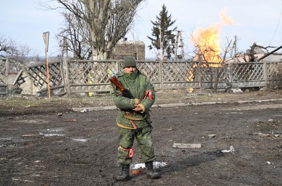 Войска ДНР взяли под контроль Волноваху