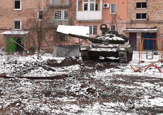 Войска ДНР взяли под контроль Волноваху