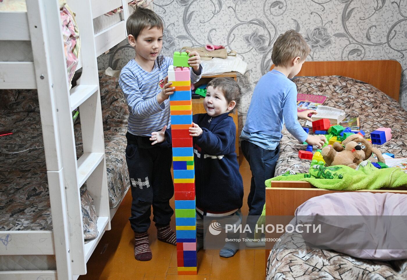 Прибытие в Белоруссию беженцев из Украины