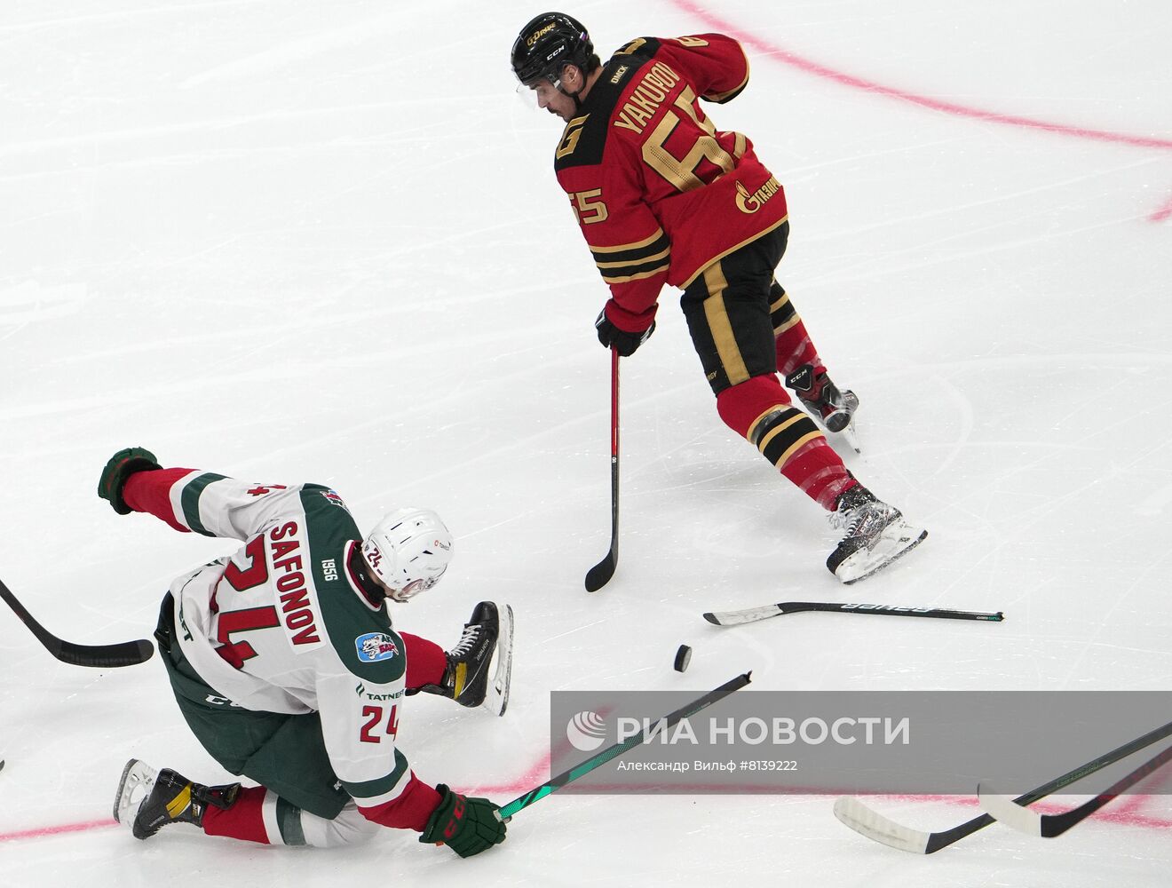 Хоккей. КХЛ. Матч "Авангард" - "Ак Барс"