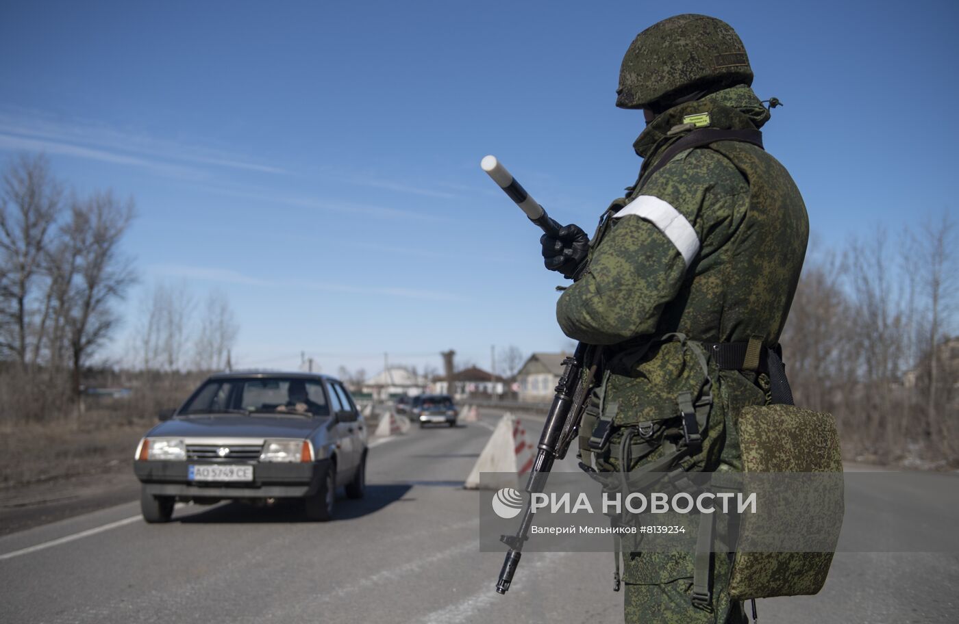 Перешедший под контроль ЛНР город Старобельск