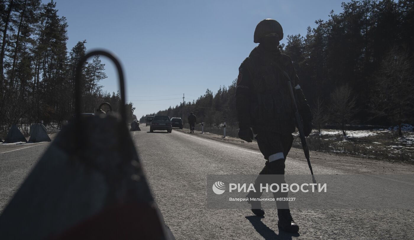Перешедший под контроль ЛНР город Старобельск